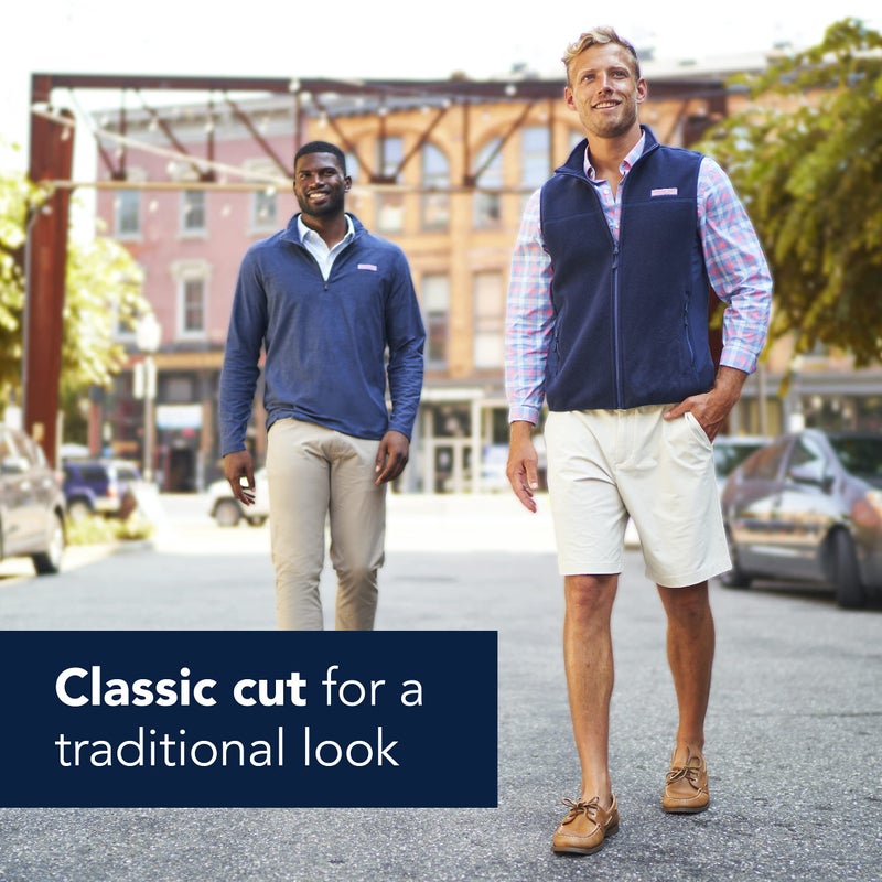 vineyard vines Men's 9 Inch Stretch Breaker Shorts, Stone, 34 - Image 4